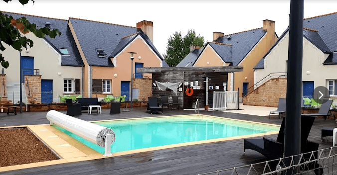 L Eclose "Les Korrigans", appartement T1 bis confortable au Guilvinec, avec salle de sport et piscine
